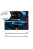 BRSPLAST  Peugeot Rifter Uyumlu 2019 Ve Üzeri Krom Sürgü Çıtası 2 Parça Paslanmaz Çelik thumbnail 1