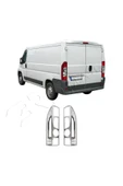 BRSPLAST  Citroen Jumper Uyumlu 2006-2014 Stop Çerçevesi 2 Parça Abs Krom Kaplama thumbnail 2