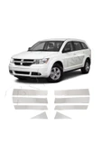 BRSPLAST  Dodge Journey Uyumlu Krom Kapı Direği 6 Parça Paslanmaz Çelik thumbnail 2
