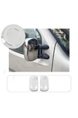 BRSPLAST  Fiat Doblo Uyumlu 2000-2009 Ayna Kapağı 2 Parça Abs Krom Kaplama (Doblo Yazılı) thumbnail 1