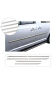 BRSPLAST  Volkswagen Caddy Uyumlu 2021 Ve Üzeri Krom Yan Kapı Çıtası 4 Parça Paslanmaz Çelik thumbnail 1