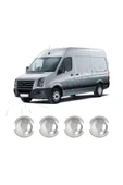 BRSPLAST  Volkswagen Crafter 2006-2012 Krom Kapı Kolu Tası 4 Kapı Paslanmaz Çelik thumbnail 2