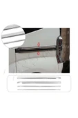 BRSPLAST  Fiat Fiorino Uyumlu 2008 Ve Üzeri Krom Sürgü Çıtası 4 Parça Paslanmaz Çelik thumbnail 1