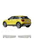 BRSPLAST  Audi Q2 Uyumlu 2016 Ve Üzeri Krom Bagaj İç Eşiği 2 Parça Paslanmaz Çelik thumbnail 1