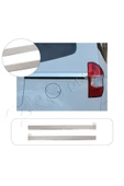 BRSPLAST  Ford Courier Uyumlu 2014 Ve Üzeri Krom Sürgü Çıtası 2 Parça Paslanmaz Çelik thumbnail 1