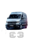 BRSPLAST  Volkswagen Crafter Uyumlu 2018 Ve Üzeri Ayna Kapağı 4 Parça Abs Krom Kaplama thumbnail 2