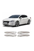 BRSPLAST  Peugeot 508 Uyumlu 2010 Ve Üzeri Krom Kapı Kolu 4 Kapı Paslanmaz Çelik thumbnail 1