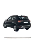BRSPLAST  Volkswagen T-Cross Uyumlu 2022 ve üzeri Krom Bagaj Alt Çıtası Paslanmaz Çelik thumbnail 2