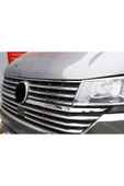 BRSPLAST  Volkswagen Transporter T6.1 Uyumlu Krom Ön Tampon Çıtası 4 Parça Paslanmaz Çelik thumbnail 4