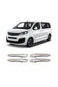 BRSPLAST  Opel Zafira Life Uyumlu 2019 Ve Üzeri Krom Kapı Kolu 4 Kapı Paslanmaz Çelik thumbnail 1