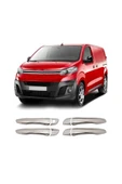 BRSPLAST  Citroen Jumpy Uyumlu 2017 Ve Üzeri Krom Kapı Kolu 4 Kapı Paslanmaz Çelik thumbnail 1