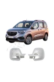 BRSPLAST  Opel Combo E Uyumlu 2019 Ve Üzeri Ayna Kapağı 2 Parça Abs Krom Kaplama thumbnail 1