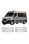 BRSPLAST  Nissan NV400 Uyumlu 2010 Ve Üzeri Krom Kapı Kolu 4 Kapı Paslanmaz Çelik thumbnail 1