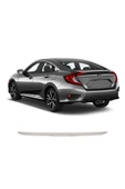 BRSPLAST  Honda City Uyumlu 2021 ve üzeri Krom Bagaj Alt Çıtası Paslanmaz Çelik thumbnail 1