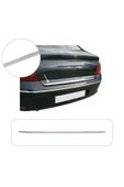 BRSPLAST  Peugeot 407 Uyumlu 2004-2010 Krom Bagaj Alt Çıtası Paslanmaz Çelik thumbnail 1