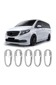 BRSPLAST  Mercedes Vito W447 Uyumlu Krom Kapı Kolu Tası 5 Parça Paslanmaz Çelik thumbnail 1