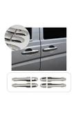 BRSPLAST  Mercedes Vaneo Uyumlu 2002-2005 Krom Kapı Kolu 4 Kapı Paslanmaz Çelik thumbnail 1