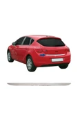 BRSPLAST  Opel Astra H HB Uyumlu 2004-2009 Krom Bagaj Alt Çıtası Paslanmaz Çelik thumbnail 2