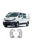 BRSPLAST  Opel Vivaro Uyumlu 2001-2014 Ayna Kapağı 2 Parça Abs Krom Kaplama thumbnail 1