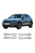 BRSPLAST  Volkswagen T-Roc Uyumlu 2017 Ve Üzeri Krom Kapı Kolu 4 Kapı Paslanmaz Çelik thumbnail 1