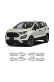 BRSPLAST  Ford EcoSport Uyumlu 2017 Ve Üzeri Krom Kapı Kolu 4 Kapı Paslanmaz Çelik thumbnail 2