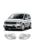 BRSPLAST  Volkswagen Caddy Uyumlu 2015 Ve Üzeri Ayna Kapağı 2 Parça Abs Krom Kaplama thumbnail 1