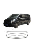 BRSPLAST  Mercedes Vito W447 Uyumlu Krom Ön Panjur Çerçevesi Ve Ön Panjur 7 Parça Paslanmaz Çelik thumbnail 2