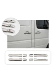 BRSPLAST  Mercedes Sprinter W901 Uyumlu 1998-2006 Krom Kapı Kolu 4 Kapı Paslanmaz Çelik thumbnail 1