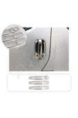BRSPLAST  Nissan Primastar Uyumlu 2001-2014 Krom Kapı Kolu 3 Kapı Paslanmaz Çelik thumbnail 1