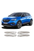 BRSPLAST  Opel Grandland X Uyumlu 2017-2021 Krom Kapı Kolu 4 Kapı Paslanmaz Çelik thumbnail 1