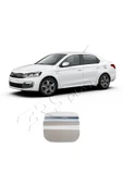 BRSPLAST  Citroen C-Elysee Uyumlu 2012 Ve Üzeri Krom Depo Kapağı Paslanmaz Çelik thumbnail 1