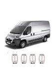 BRSPLAST  Peugeot Boxer Uyumlu 2008 Ve Üzeri Krom Kapı Kolu Çerçeve 4 Kapı Paslanmaz Çelik thumbnail 3