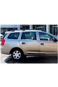 BRSPLAST  Dacia Logan Mcv Uyumlu 2013 Ve Üzeri Krom Cam Çıtası 4 Parça Paslanmaz Çelik thumbnail 5