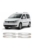 BRSPLAST  Volkswagen Caddy Uyumlu 2010-2015 Krom Kapı Kolu 3 Kapı Paslanmaz Çelik thumbnail 1