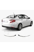 BRSPLAST  Fiat Egea Uyumlu 2015-2019 Krom Reflektör Çerçevesi 2 Parça Paslanmaz Çelik thumbnail 3