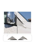 BRSPLAST  Mercedes Sprinter W907 Uyumlu 2018 Ve Üzeri Krom Kelebek Cam Nikelajı 2 Parça Paslanmaz Çelik thumbnail 1