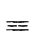 BRSPLAST  Peugeot 508 Uyumlu Kapı Eşiği Karbon Krom 4 Parça Uyumlu thumbnail 1