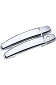 BRSPLAST  Peugeot 407 Uyumlu 2004-2010 Krom Kapı Kolu 2 Kapı Paslanmaz Çelik thumbnail 2