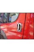 BRSPLAST  Fiat Ducato Uyumlu 2006 Ve Üzeri Krom Kapı Kolu Ve Çerçeve 2 Kapı Paslanmaz Çelik thumbnail 1