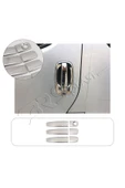 BRSPLAST  Opel Vivaro Uyumlu 2004-2014 Krom Kapı Kolu 3 Kapı Paslanmaz Çelik thumbnail 1