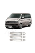 BRSPLAST  Volkswagen Transporter T6 Uyumlu 2015-2023 Krom Kapı Kolu 3 Kapı Paslanmaz Çelik thumbnail 1