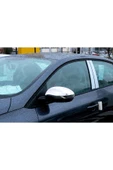 BRSPLAST  Dacia Sandero Uyumlu 2021 Ve Üzeri Krom Ayna Kapağı 2 Parça Paslanmaz Çelik thumbnail 2