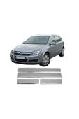 BRSPLAST  Opel Astra H Sedan Uyumlu 2004-2013 Krom Kapı Eşiği 4 Kapı Paslanmaz Çelik thumbnail 1