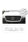 BRSPLAST  Mercedes Sprinter W907 Uyumlu 2018 Ve Üzeri Krom Ön Panjur 5 Parça Paslanmaz Çelik thumbnail 1