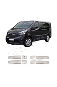 BRSPLAST  Opel Vivaro Uyumlu 2004-2014 Krom Kapı Kolu 4 Kapı Paslanmaz Çelik thumbnail 1