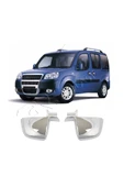 BRSPLAST  Fiat Doblo Uyumlu 2010-2021 Ayna Kapağı 2 Parça Abs Krom Kaplama thumbnail 1