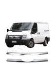 BRSPLAST  Ford Transit Uyumlu 2007-2013 Krom Ön Panjur 2 Parça Paslanmaz Çelik thumbnail 3