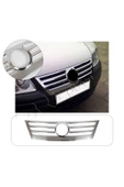 BRSPLAST  Volkswagen Caddy Uyumlu 2003-2010 Krom Ön Panjur Paslanmaz Çelik thumbnail 1