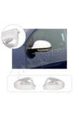 ServetDizaynOto  Volkswagen Golf 5 Uyumlu 2004-2009 Krom Ayna Kapağı 2 Parça Paslanmaz Çelik thumbnail 1