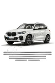 BRSPLAST  Bmw X5 Uyumlu 1999-2006 Krom Cam Çıtası 6 Parça Paslanmaz Çelik thumbnail 1